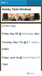 Mobile Screenshot of honkytonkhindooz.com